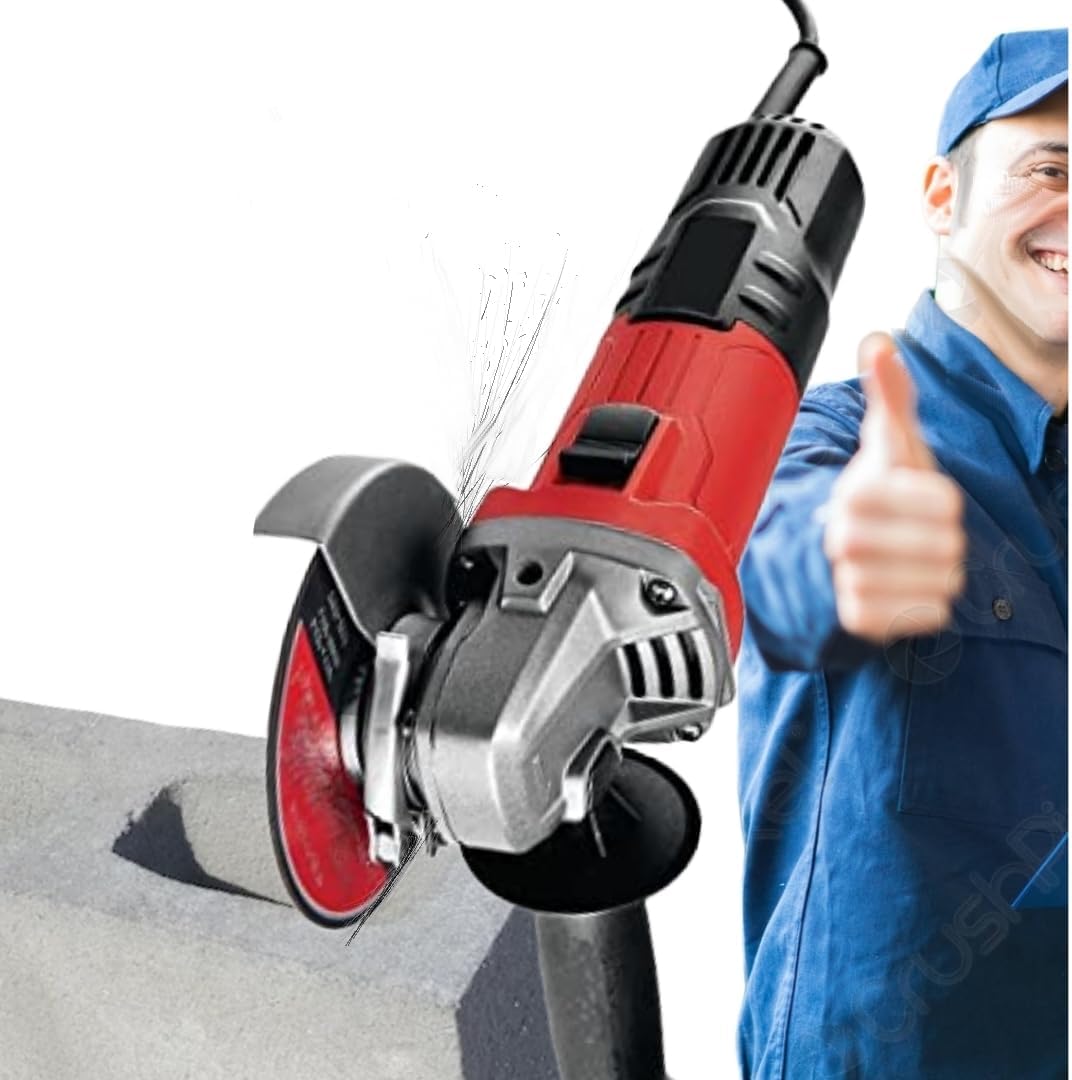 7 Amp 41/2 Inch Slide Switch Corded Angle Grinder By Ideal Tool To