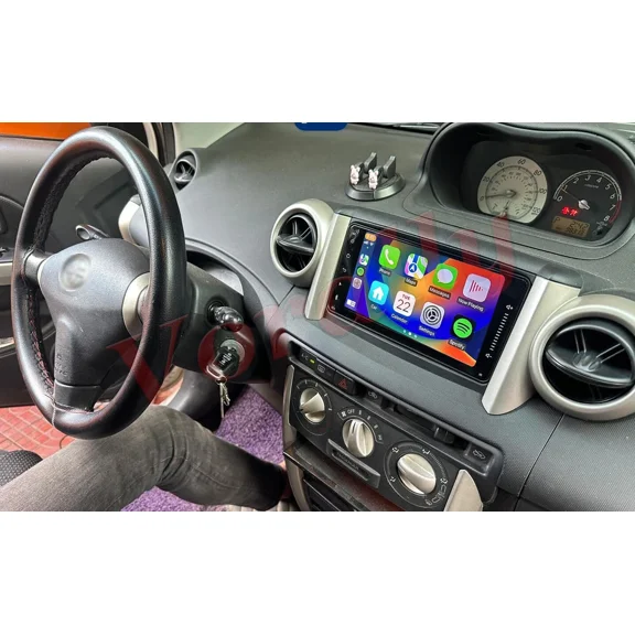 7" Android 13 Car Stereo Compatible for Toyota Scion xA 2004-2006 (Dual Knob Touch Model), 4+64GB, Built-in Wireless CarPlay & Android Auto, AHD Backup Camera & Microphone Included