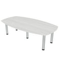 thumbnail image 1 of 7' Arc Boat Shaped Conference Table Power And Data Harmony Series, 1 of 5