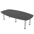 thumbnail image 1 of 7' Arc Boat Shaped Conference Table Power And Data Harmony Series, 1 of 5