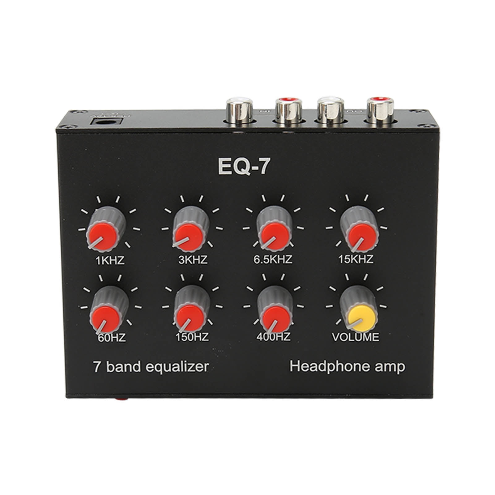 7 Band Car Audio Equalizer, Dual Channel Car Audio Parametric Equalizer