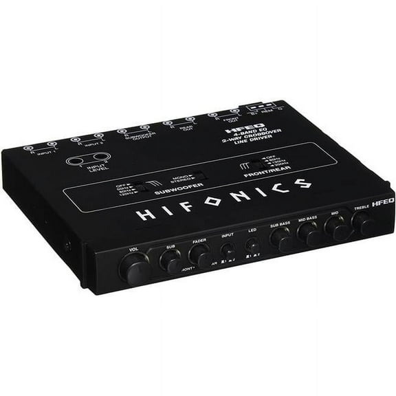 7 Band Equalizer with Crossover