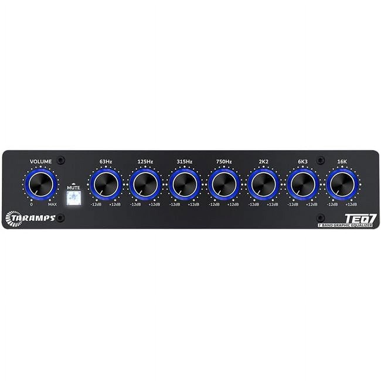7-Band Stereo Graphic Equalizer, Blue - Walmart.com 7-Band Stereo Graphic Equalizer, Blue - Walmart.com