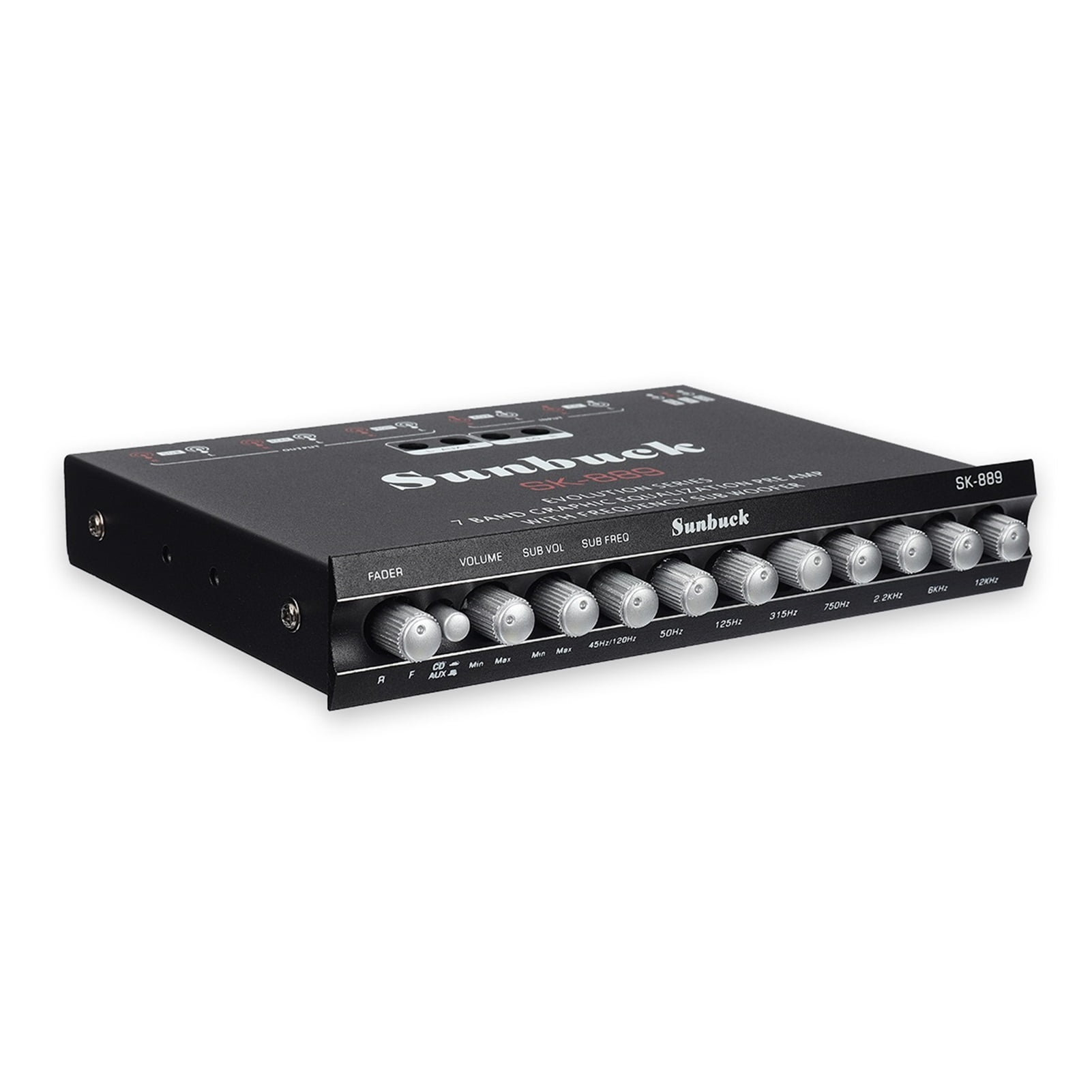 7-Band Subwoofer Amplifier Board DC 11-15V Car Power Audio Stereo Amplifier Board Bass AMP AUX ,Scalable Fun