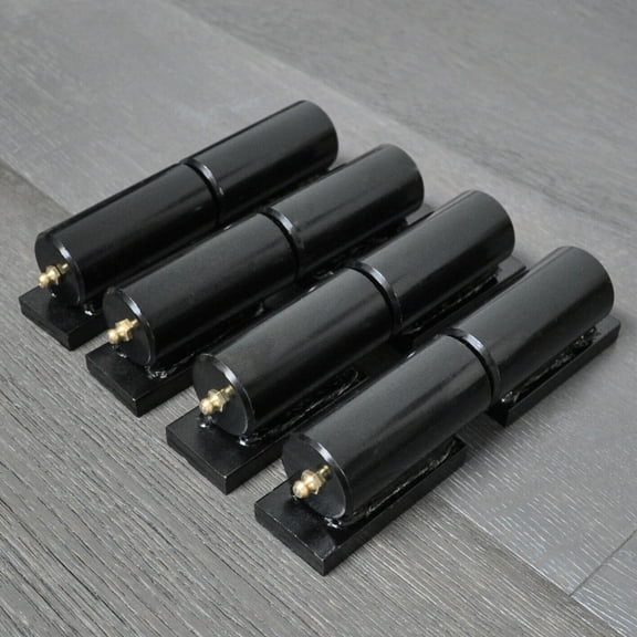 7" Barrel Hinge | GatorPro | Heavy Duty Pair Weld on Metal Gates Doors | 4 Pack