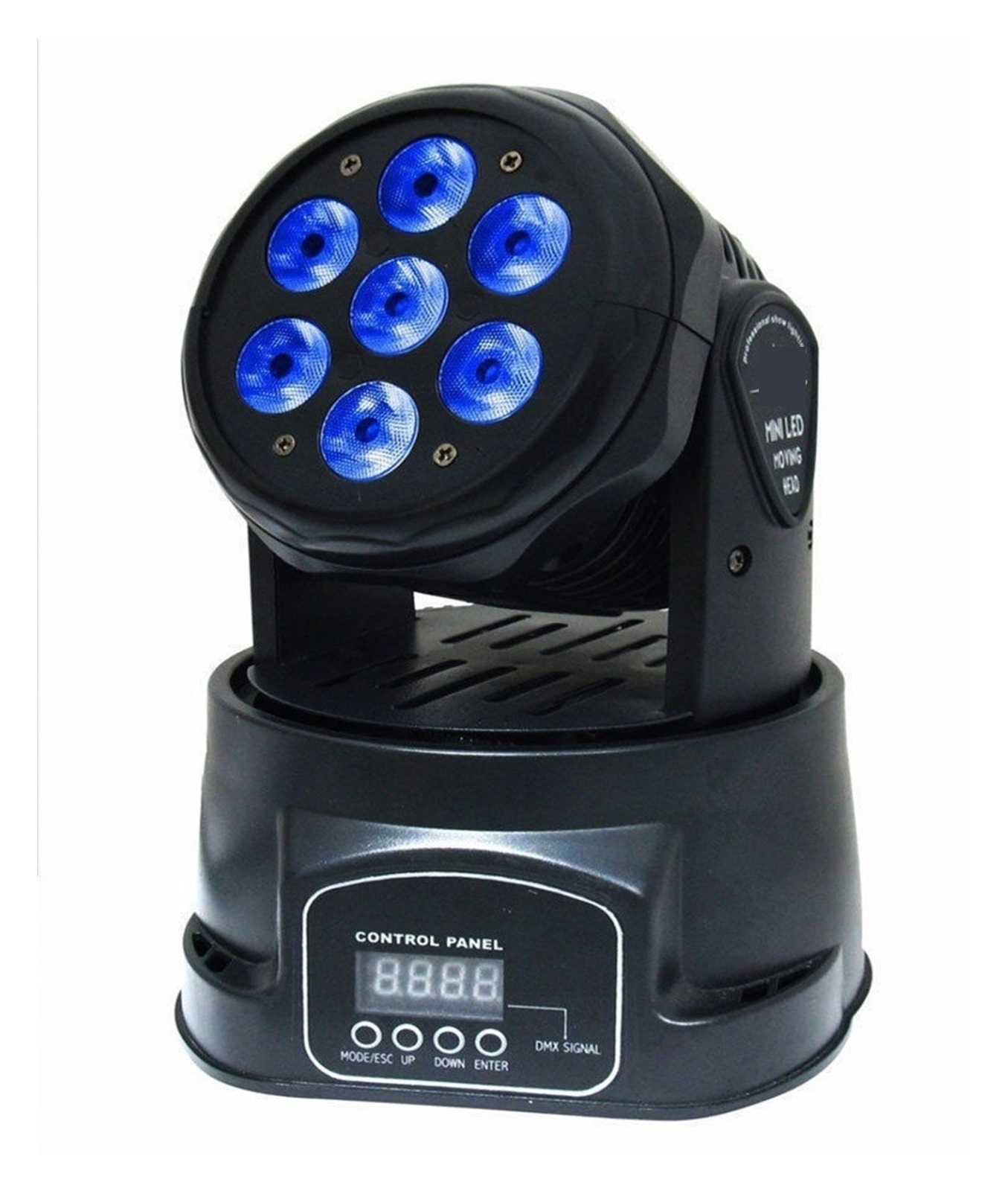 7 Bee 4 In 1 RGB Beam Projector LED Stage Light 512 Sound Control Rotate Shake Head Effect Light Disco Dj Music Party ,Party Event Wedding Holiday Bar Club