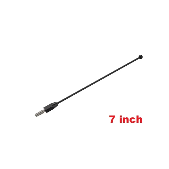 7" Black Stainless Antenna Mast Power Radio AM/FM for CHEVROLET SONIC 2012-2020