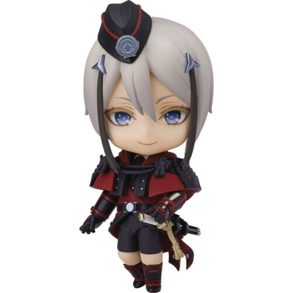 7" Black and Maroon Touken Ranbu Online Hyuuga Masamune Nendoroid Action Figure