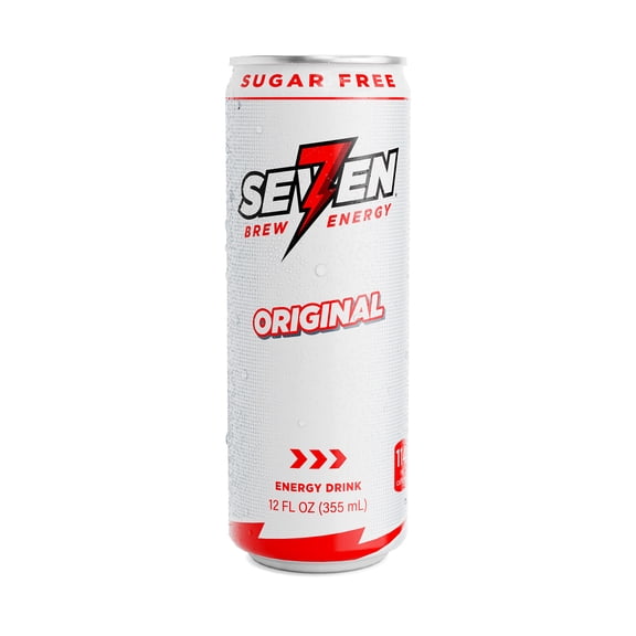 7 Brew Energy Sugar Free Original Energy Drink, 12 fl oz. Can