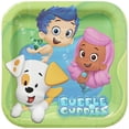 thumbnail image 1 of 7" Bubble Guppies Square Paper Party Plate, 8ct, 1 of 2