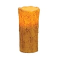 thumbnail image 1 of 7" Burnt Ivory Drip Timer Pillar, 1 of 2