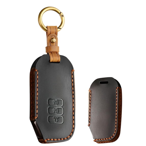 7 Button Key Fob Cover Fit for Kia EV6 K5 Seltos Carnival Seven-Key Accessories with Keychain Key Case Cover