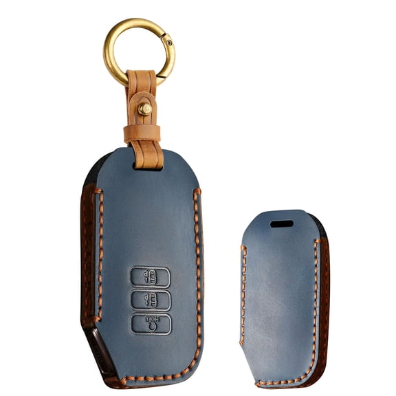 7 Button Key Fob Cover Fit for Kia EV6 K5 Seltos Carnival Seven-Key Accessories with Keychain Key Case Cover