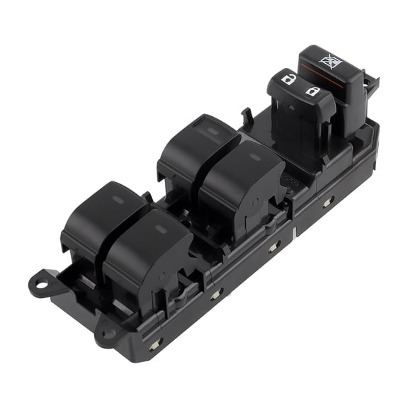 7-Button Power Window Master Switch Control for Toyota Prius, Camry, Venza, Land Cruiser & Lexus CT200h, Front Left Driver Side, 20-Pin, 84040-33100, 84040-06020, Black Plastic