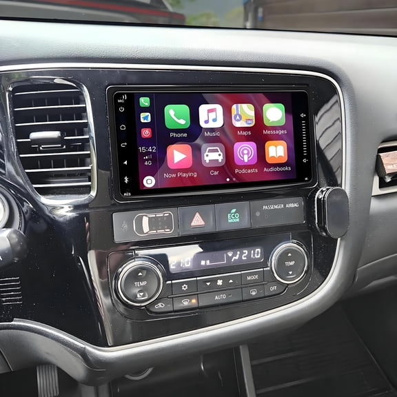7" Car In-Dash Navigation Unit Capacitive Touchscreen for Mitsubishi Outlander 2014-2020 Android 15 FM/RDS DSP Mirror Link 4+64G Built-in Carplay Android Auto SWC Split Screen