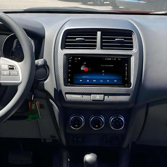 7" Car In-Dash Navigation Unit Capacitive Touchscreen for Mitsubishi Outlander Sport 2013-2025 4+64G Android 15 Built-in Carplay Android Auto FM/RDS DSP SWC Mirror Link Split Screen