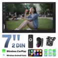 7" Car Radio Apple/Andriod Carplay BT Car Stereo Touch Screen Double