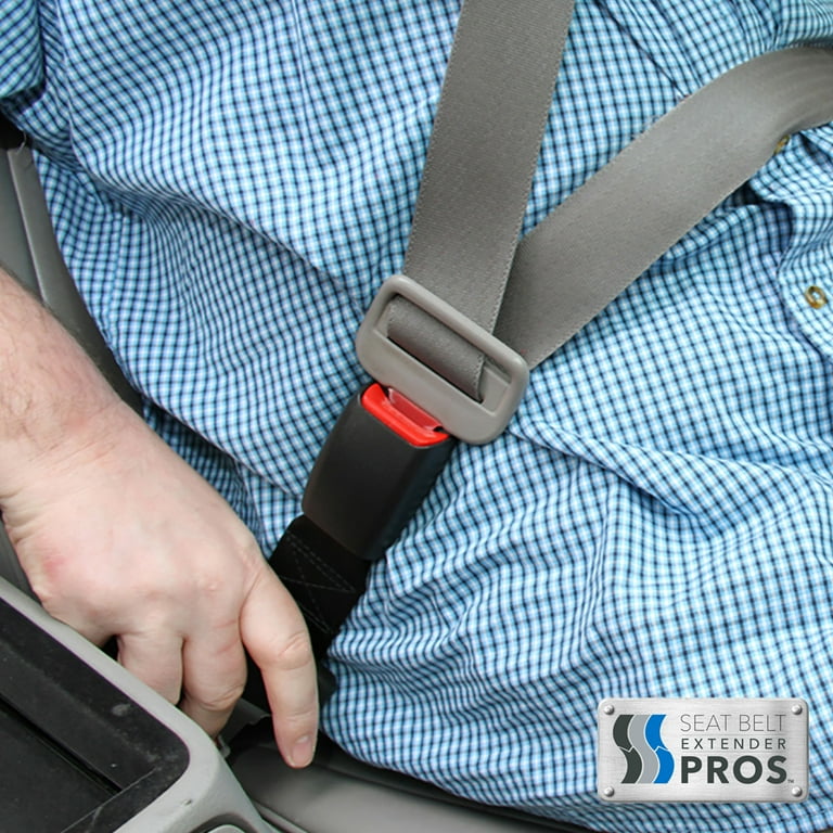 Seat belt extender pros clearance