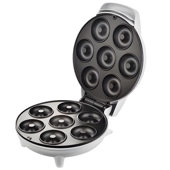7-Cavity Mini Donut Machine, Nonstick Donut Maker for Quick Breakfast, Family Use Appliance, US Plug