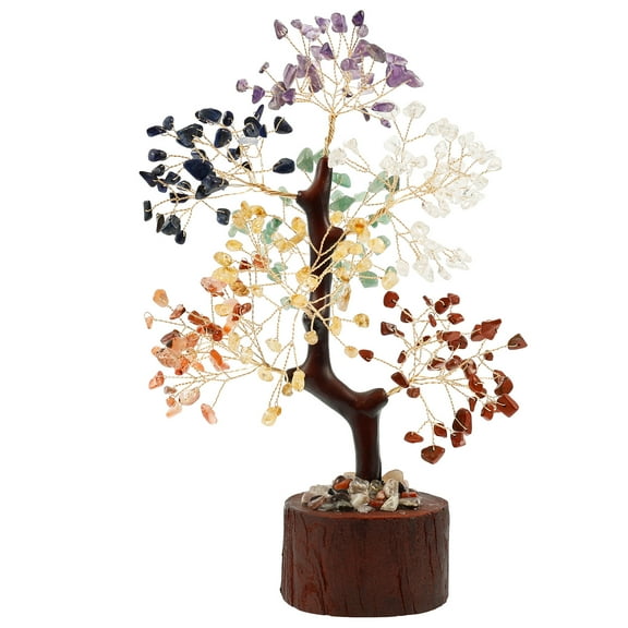 7 Chakra Crystal Tree of LifeBirthday Gifts for Women Healing Crystal and Stones for Positive Energy Gifts for Sister and Mom House Warming Gift