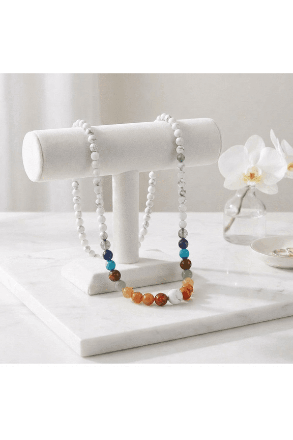 7 Chakra Necklace for Women Strong Healing Crystal Necklace Genuine Stone Beaded Necklace Energy Meditation Necklace Handmade Jewelry Gifts