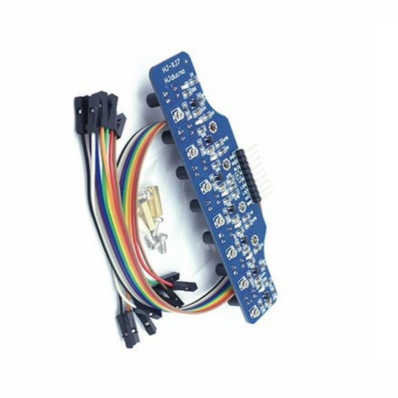7 Channel Grayscale Line Trackings Sensors Module with Quick Response for Robotics Enthusiasts