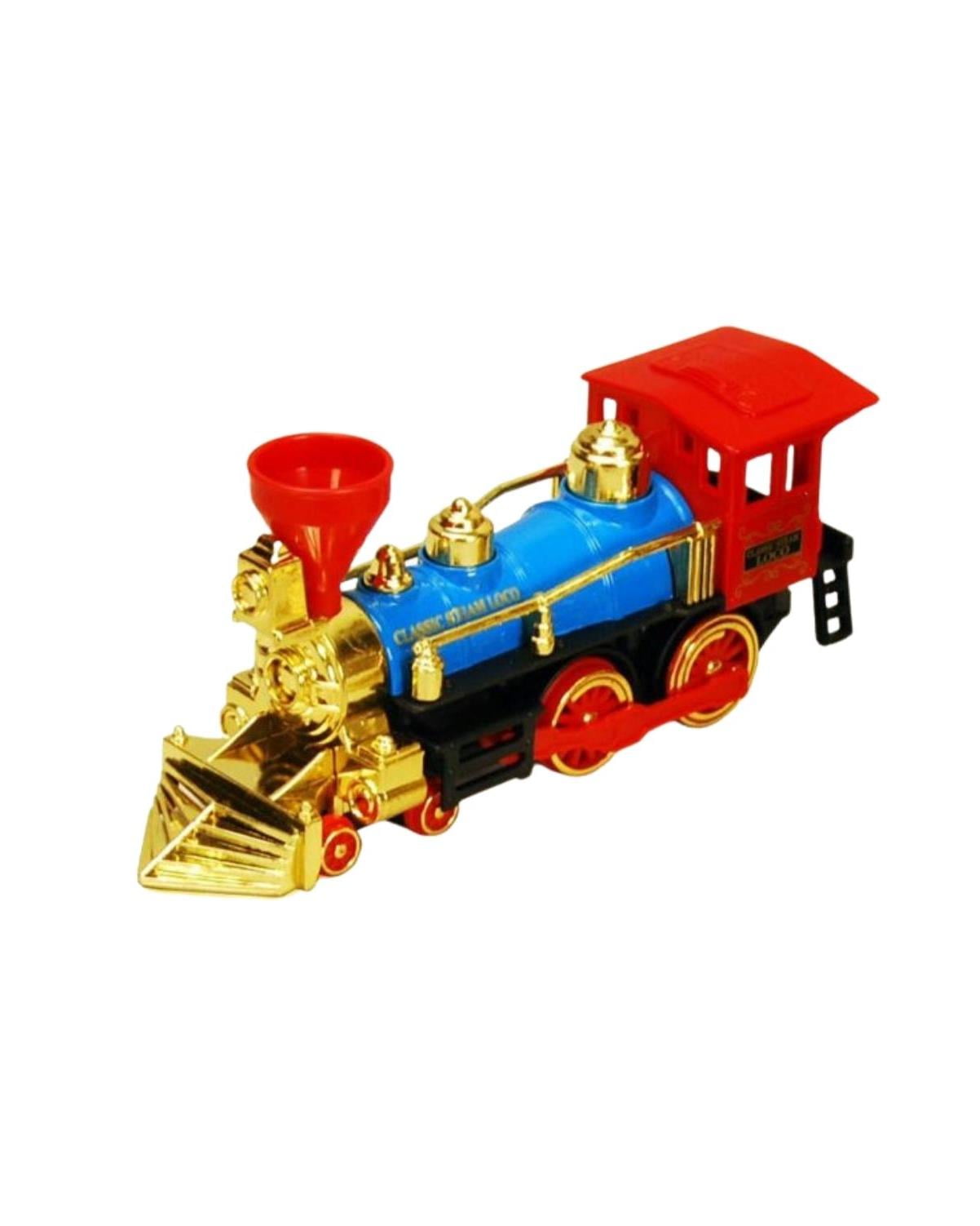 7 Classic Steam Loco Blue Diecast Model NO Box, Classic Steam Loco Blue ...