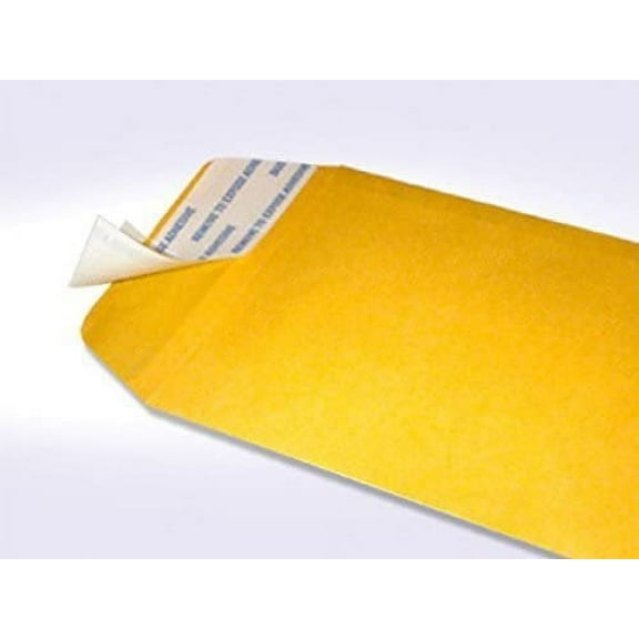 # 7 Coin Brown Kraft Envelopes, Peel & Seal, for Small Parts, Cash, Pack of 50