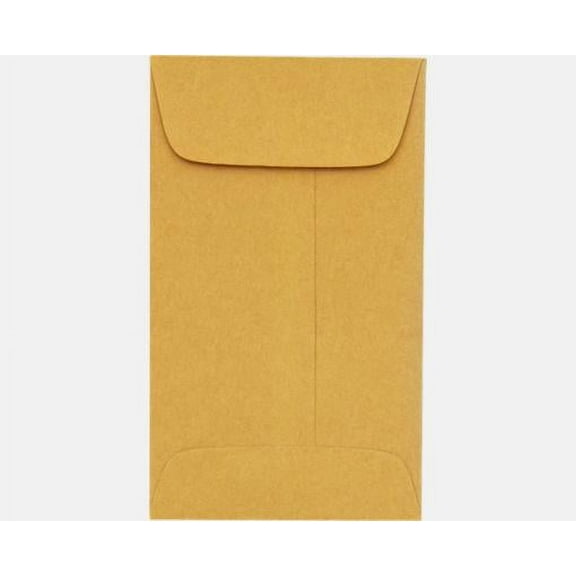7 Coin envelope, Brown Kraft, Box of 500, 3-3/4" x 6-3/4"