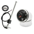 7 Color Backlight 52mm Fuel Level Gauge With Fuel Level Sensor 0190