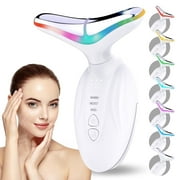 MQ 7 Color Face Massager Tool,Neck and Facial Sculpting Electric Tools,4 Modle Facial Toning Device,GentleMultifunctional Face Lift Device for Skin Care