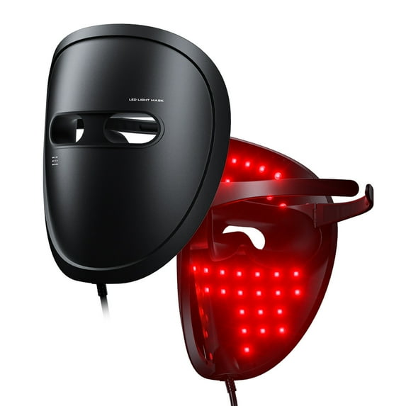 7-Color LED Facial Light Mask, Hands-Free Beauty Tool for At-Home Spa Relaxation and Enhancing Your Skincare Routine