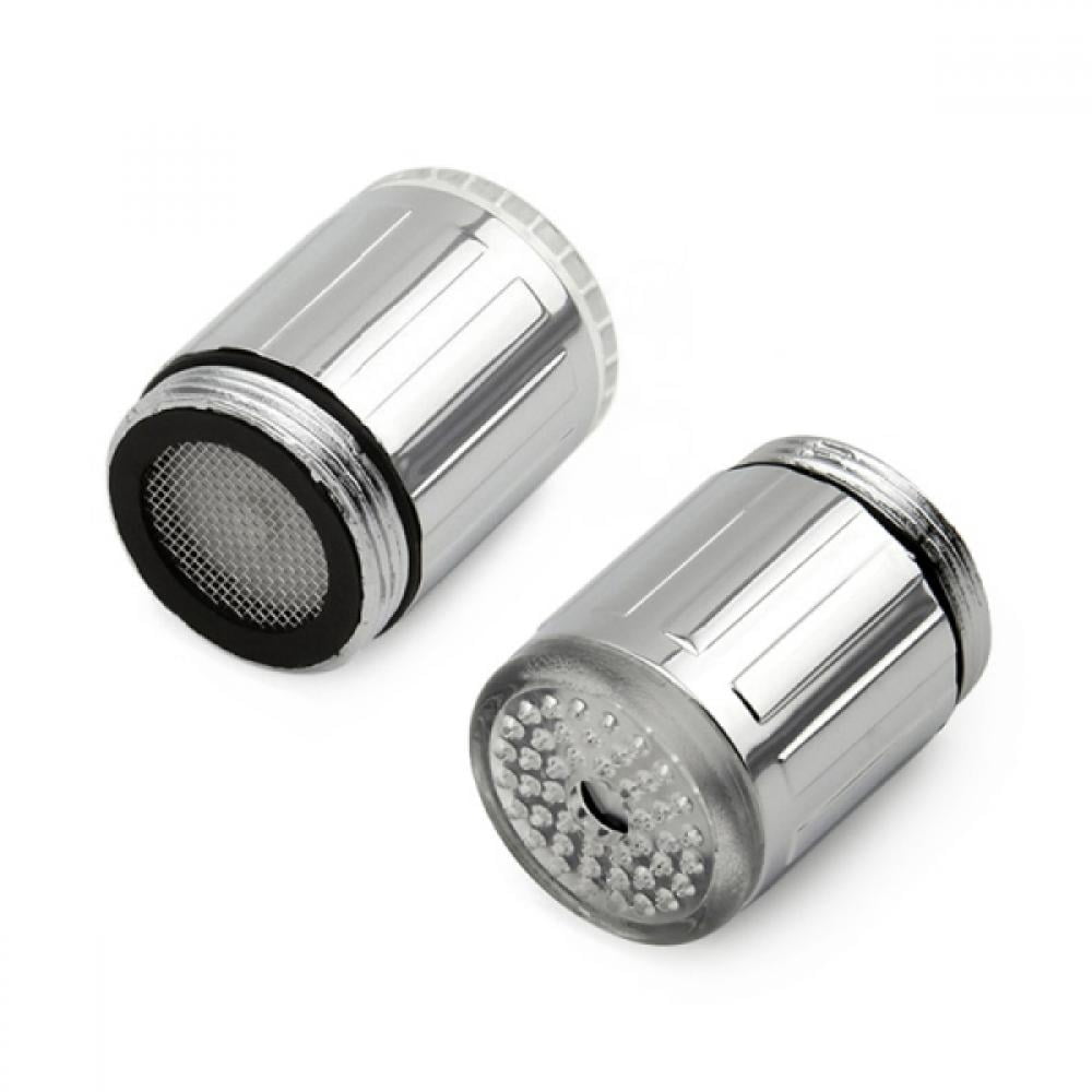 7 Color LED Light Changing Glow Shower Stream Water Faucet Tap for ...