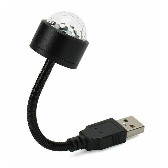 7-Color LED Starry Sky Projection Lamp USB Mini Car Roof Star Night Light S8A2