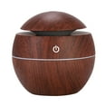 thumbnail image 1 of 7-Color LED Wood Grain Ultra-Quiet Humidifier, Colorful Night Light Aromatherapy Machine, USB Household Humidifier, Water Replenisher Desktop Humidifier, Suitable for Family, 1 of 7