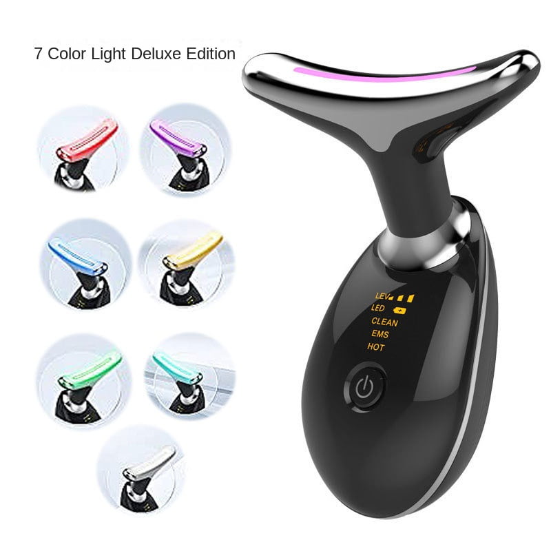 ANLAN EMS Facial Massager LED Red Light Therapy Anti Wrinkle