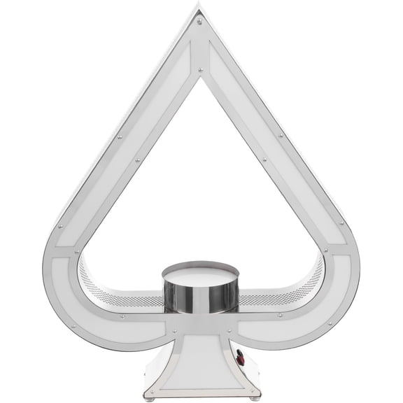 7 Colors Adjustable Ace of Spades Bottle Display Stand LED Champagne Bottle Presenter Ace of Spade Bottle Holder VIP Glowing Wine Bottle Display with Remote Control for Bar Nightclub Party