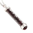 thumbnail image 1 of Garnet Gem Power Vial Pendant for Romance, 1 of 1