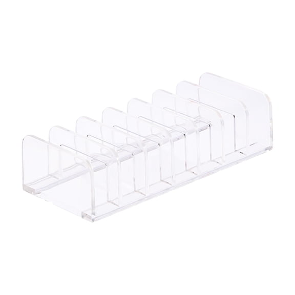 7 Compartments Makeup Organizer Palettes Holder for Vanity Acrylic