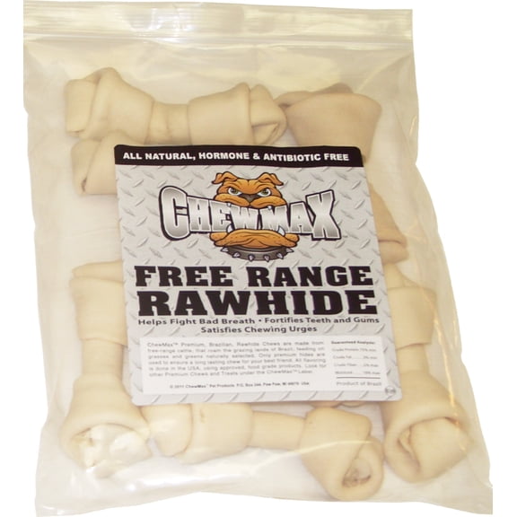 7 Count 4-5″ Knotted Bone