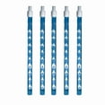 7Count Blue LED Dripping Icicle Christmas Lights on White Wire, 18', Holiday Time