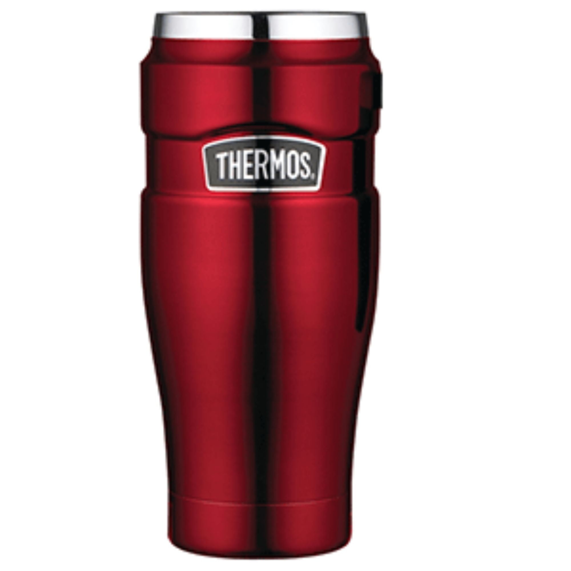 7" Cranberry Red Thermos Stainless Steel King Travel Tumbler 16 Oz. -  Walmart.com