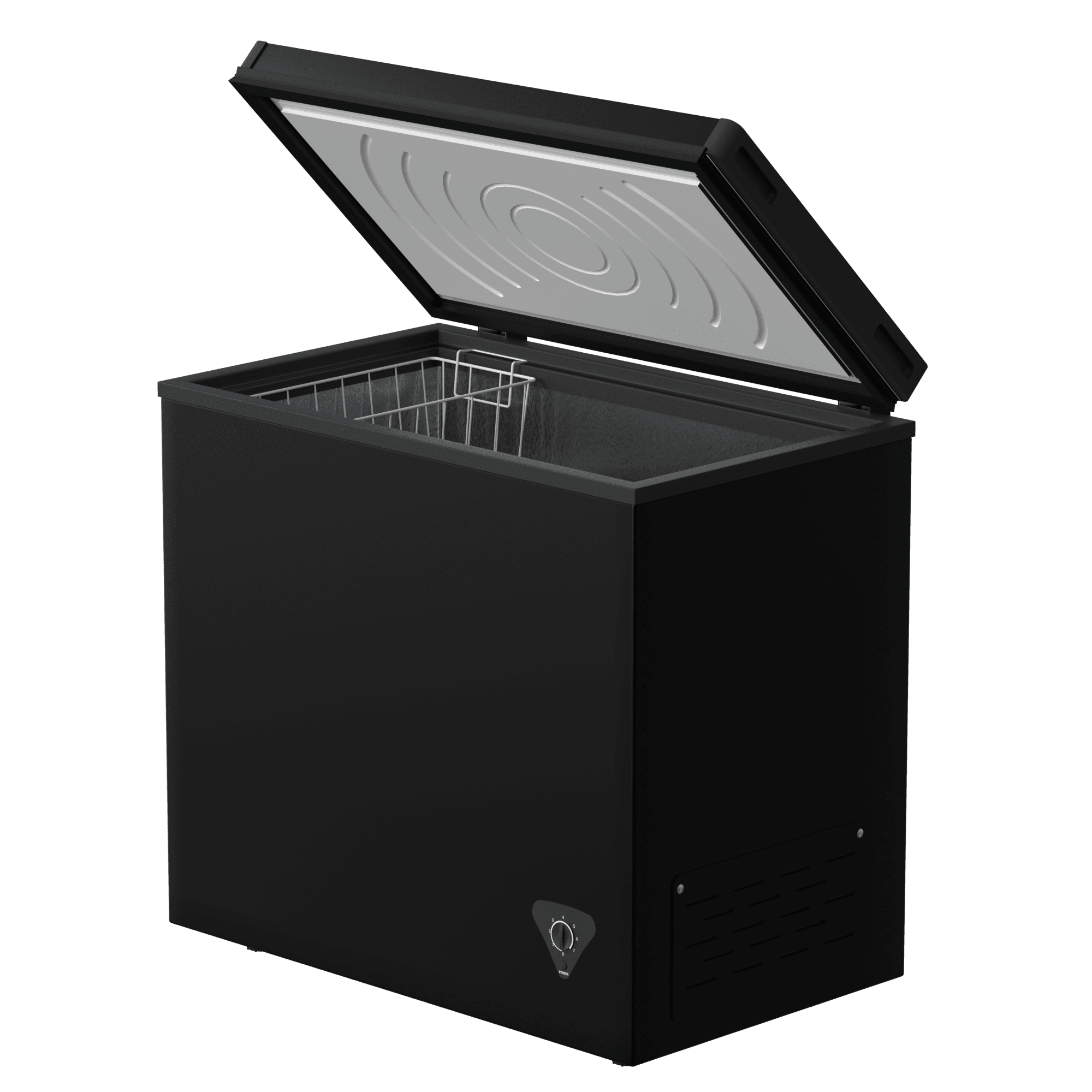 7 Cu. Ft. Chest Freezer with Removable Basket, Fast Freeze Small Deep Freezer, Adjustable 7