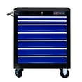 thumbnail image 1 of 7 DRAWERS MULTIFUNCTIONAL TOOL CART WITH WHEELS-BLUE, 1 of 10