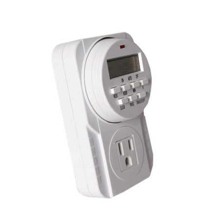 Hydrofarm TM01715D 7-Day Digital Program Timer