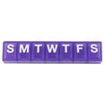 thumbnail image 1 of 7 Day Pill Reminder, Size Small, Assorted Colors, 3-Pack, 1 of 7