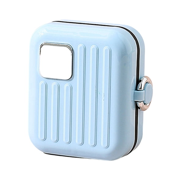 7 Day Portable Pills Dispenser Case Large Capacity Travel Organizers With Intelligent Compartments Safe Plastic For Home Or Trip