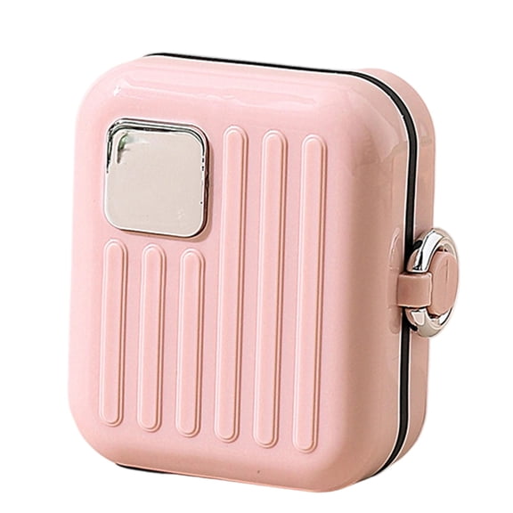 7 Day Portable Pills Dispenser Case Large Capacity Travel Organizers With Intelligent Compartments Safe Plastic For Home Or Trip