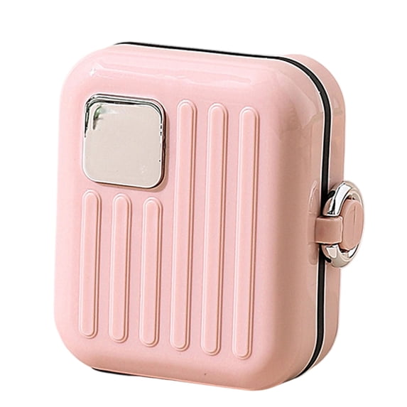 7 Day Portable Pills Dispenser Case Large Capacity Travel Organizers With Intelligent Compartments Safe Plastic For Home Or Trip