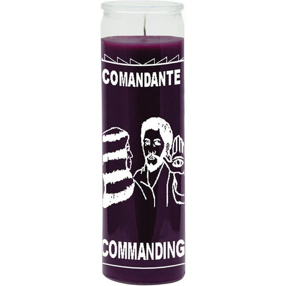 7 Day Ritual & Spiritual Candle-Commanding Purple